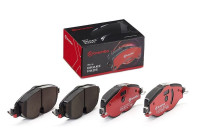 Brake pad set, disc brake P 85 147X Brembo