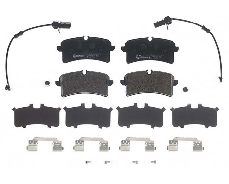 Brake Pad Set, disc brake P 85 151 Brembo