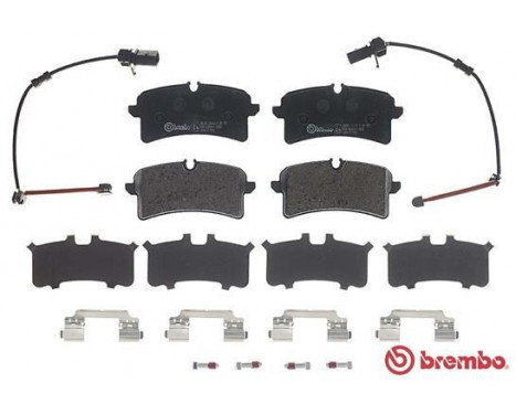 Brake Pad Set, disc brake P 85 151 Brembo, Image 2