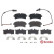 Brake Pad Set, disc brake P 85 151 Brembo, Thumbnail 2