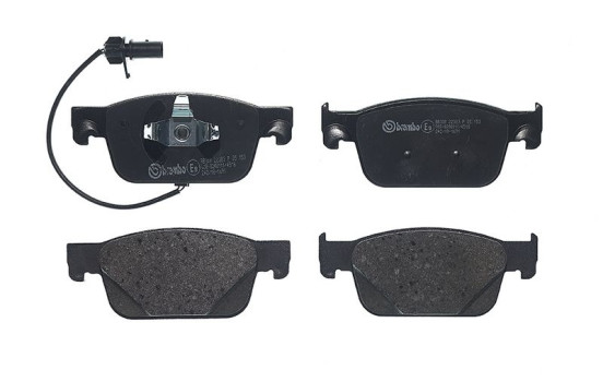 Brake Pad Set, disc brake P 85 153 Brembo, Image 2