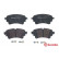 Brake Pad Set, disc brake P 85 154 Brembo, Thumbnail 3