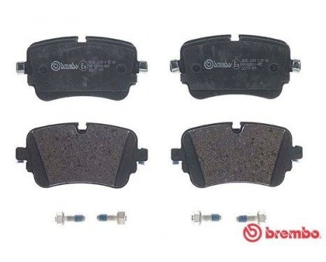 Brake Pad Set, disc brake P 85 161 Brembo, Image 3