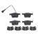 Brake Pad Set, disc brake P 85 162 Brembo, Thumbnail 3