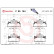 Brake Pad Set, disc brake P 85 164 Brembo, Thumbnail 2