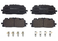 Brake Pad Set, disc brake P 85 165 Brembo