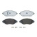 Brake pad set, disc brake P 85 166E Brembo, Thumbnail 4