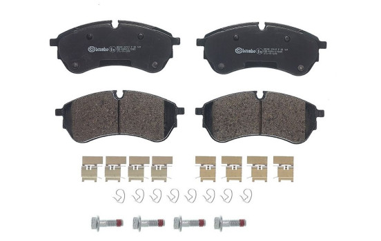 Brake Pad Set, disc brake P 85 169 Brembo, Image 2