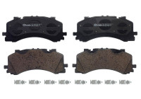 Brake Pad Set, disc brake P 85 170 Brembo