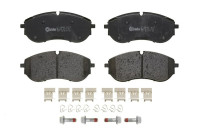Brake pad set, disc brake P 85 179 Brembo