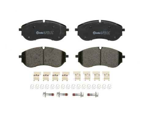 Brake pad set, disc brake P 85 179 Brembo, Image 4