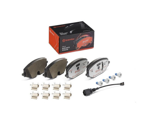 Brake pad set, disc brake P 85 182X Brembo, Image 2