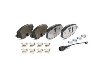 Brake pad set, disc brake P 85 182X Brembo