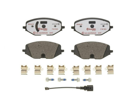 Brake pad set, disc brake P 85 182X Brembo, Image 4