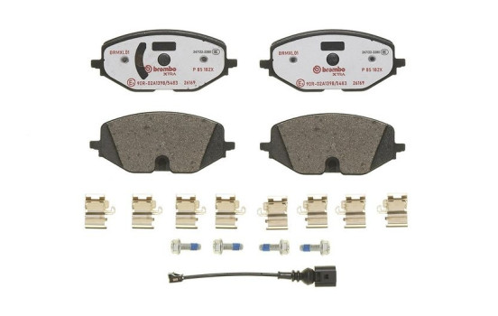 Brake pad set, disc brake P 85 182X Brembo, Image 3
