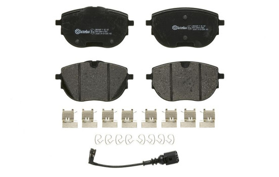 Brake pad set, disc brake P 85 187 Brembo, Image 2