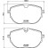 Brake pad set, disc brake P 85 187 Brembo, Thumbnail 4