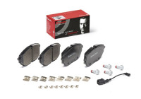 Brake pad set, disc brake P 85 188 Brembo