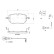 Brake pad set, disc brake P 85 192 Brembo, Thumbnail 4