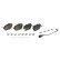 Brake pad set, disc brake P 85 195 Brembo, Thumbnail 2