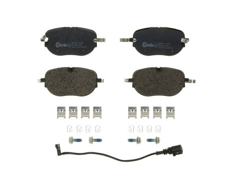 Brake pad set, disc brake P 85 195 Brembo, Image 3