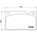 Brake Pad Set, disc brake P 86 003 Brembo, Thumbnail 2