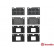 Brake Pad Set, disc brake P 86 003 Brembo, Thumbnail 3