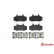 Brake Pad Set, disc brake P 86 006 Brembo, Thumbnail 3