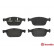 Brake Pad Set, disc brake P 86 023 Brembo, Thumbnail 2
