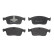 Brake Pad Set, disc brake P 86 026 Brembo, Thumbnail 3