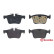 Brake Pad Set, disc brake P 86 029 Brembo, Thumbnail 3