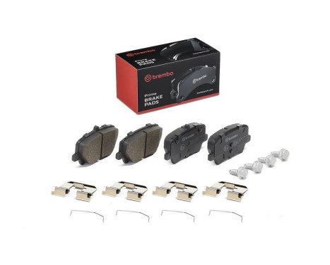 Brake pad set, disc brake P 86 032 Brembo, Image 2
