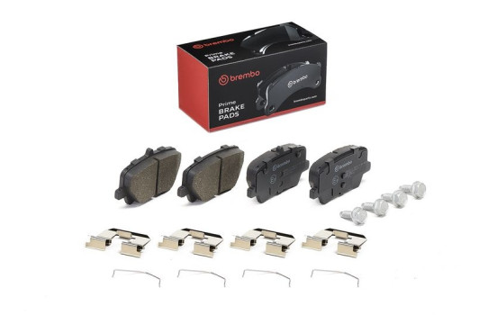 Brake pad set, disc brake P 86 032 Brembo