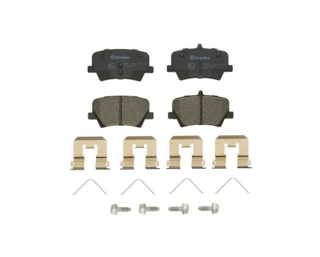Brake pad set, disc brake P 86 032 Brembo, Image 4