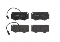 Brake Pad Set, disc brake P A6 013 Brembo