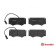 Brake Pad Set, disc brake P A6 013 Brembo, Thumbnail 3