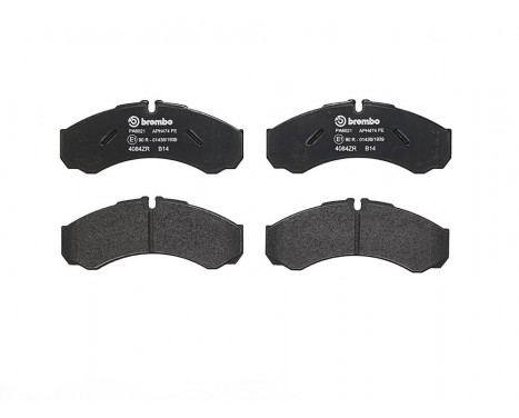 Brake Pad Set, disc brake P A6 021 Brembo