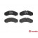 Brake Pad Set, disc brake P A6 021 Brembo, Thumbnail 3