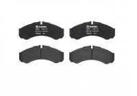 Brake Pad Set, disc brake P A6 022 Brembo