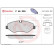 Brake Pad Set, disc brake P A6 026 Brembo, Thumbnail 3