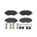 Brake Pad Set, disc brake P A6 026 Brembo, Thumbnail 3