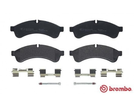 Brake Pad Set, disc brake P A6 030 Brembo, Image 2