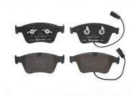 Brake Pad Set, disc brake P05003 Brembo