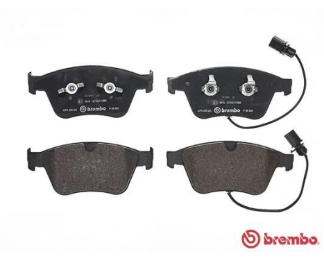 Brake Pad Set, disc brake P05003 Brembo, Image 3