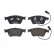 Brake Pad Set, disc brake P05003 Brembo, Thumbnail 3