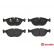Brake Pad Set, disc brake P06019 Brembo, Thumbnail 2