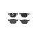 Brake Pad Set, disc brake P06029 Brembo, Thumbnail 3