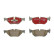 Brake pad set, disc brake P06038NX Brembo, Thumbnail 4
