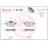 Brake Pad Set, disc brake P06062 Brembo, Thumbnail 3