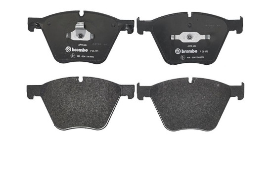 Brake Pad Set, disc brake P06073 Brembo, Image 3